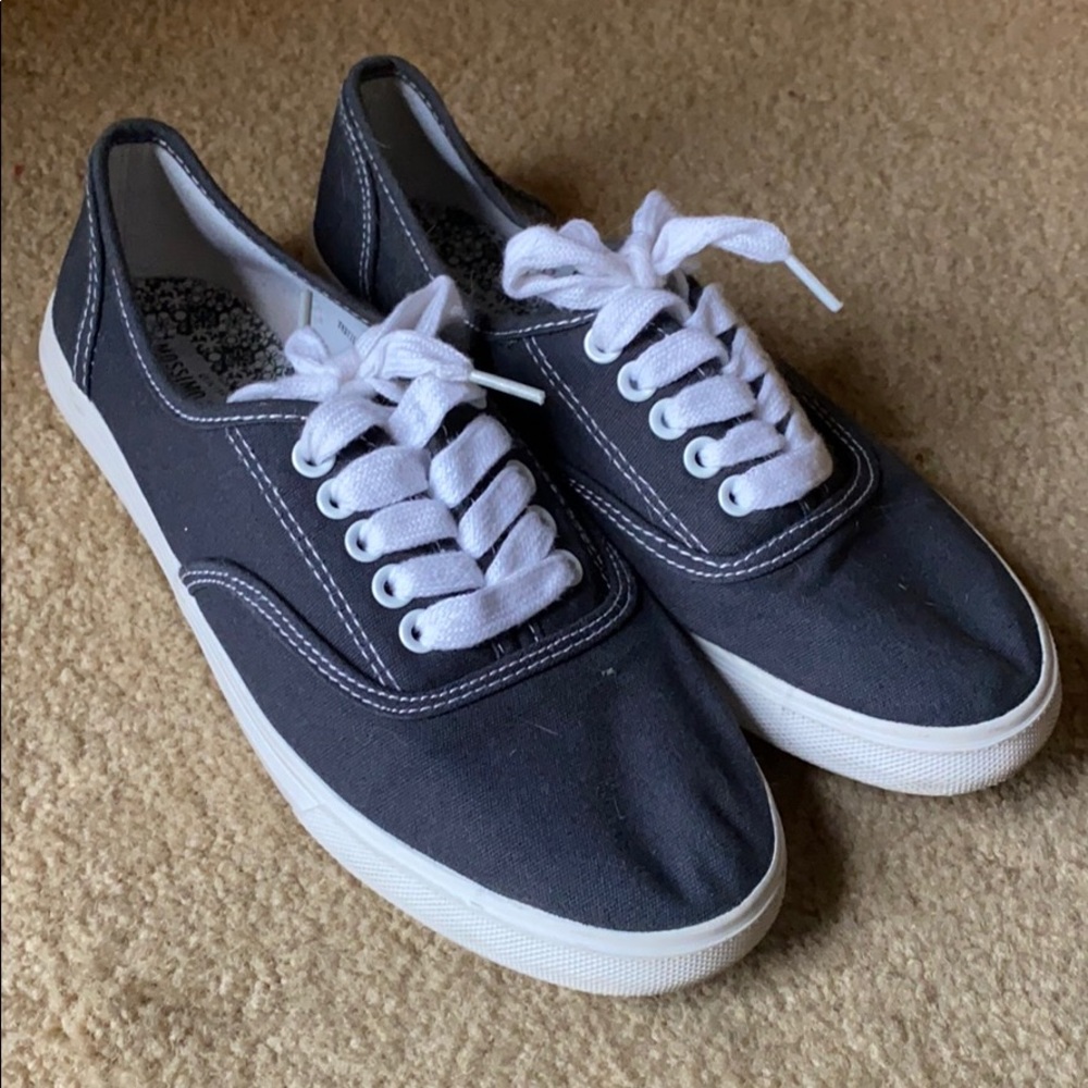 Navy sneakers